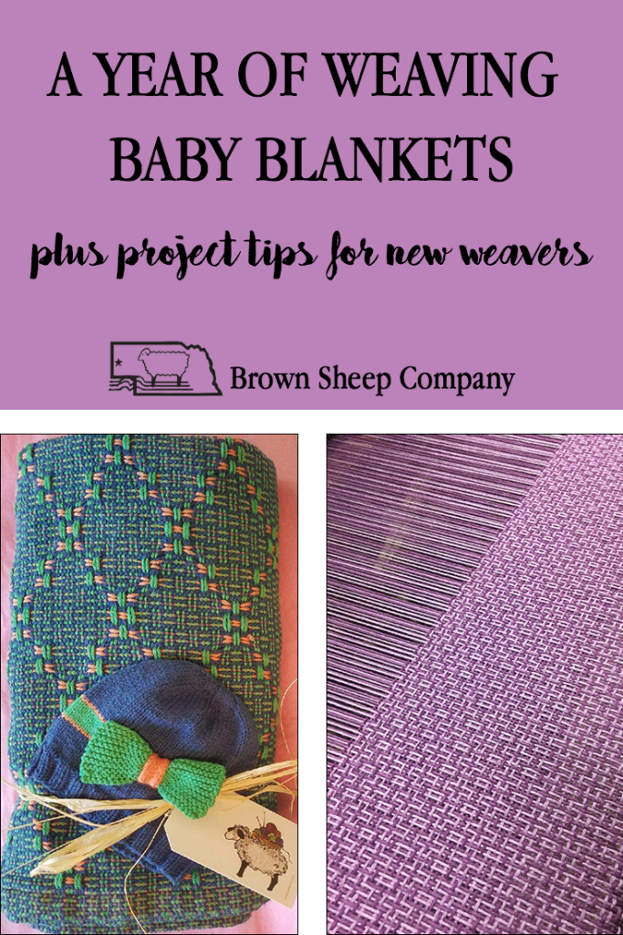 Handwoven Baby Blankets Brown Sheep Company Inc