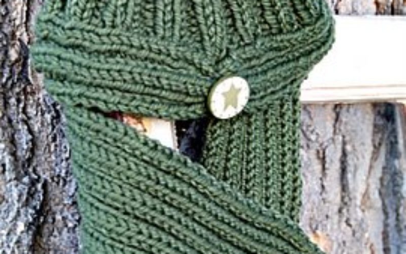 Button Hat & Scarf