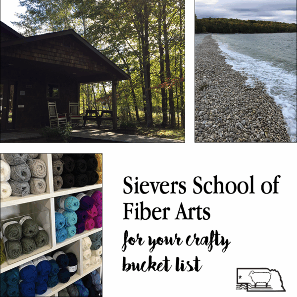 Journey to Sievers School of Fiber Arts Brown Sheep Company, Inc.