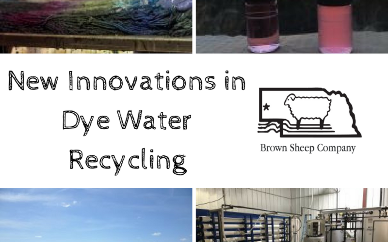New Innovations in Dye Water Recycling