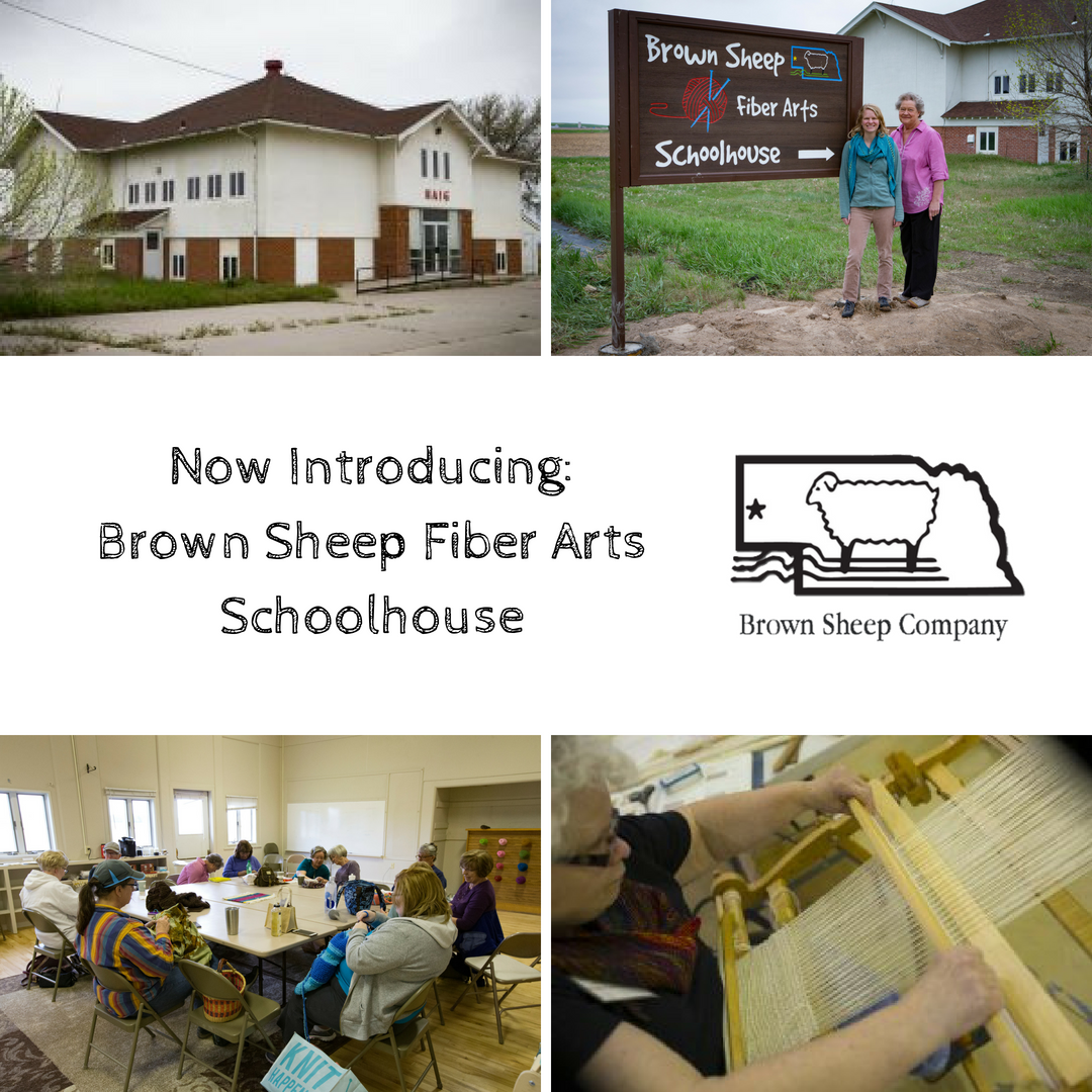 Now Introducing: Brown Sheep Fiber Arts Schoolhouse