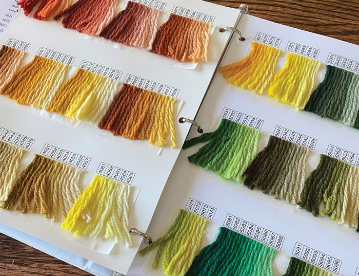 Waverly Wool Color Card Book - Brown Sheep Company, Inc.