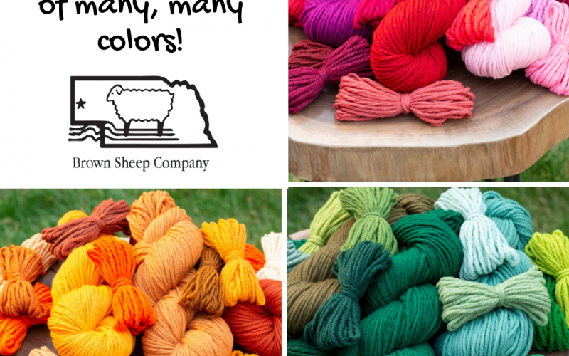 Waverly Wool: Needlepoint yarn of many, many colors!