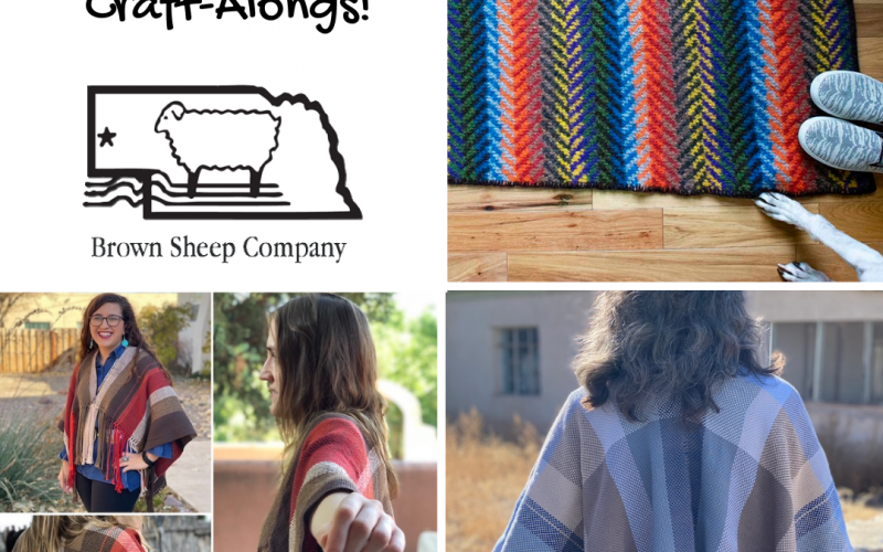 Kick off 2021 with Virtual Craft-Alongs and Brown Sheep Yarn