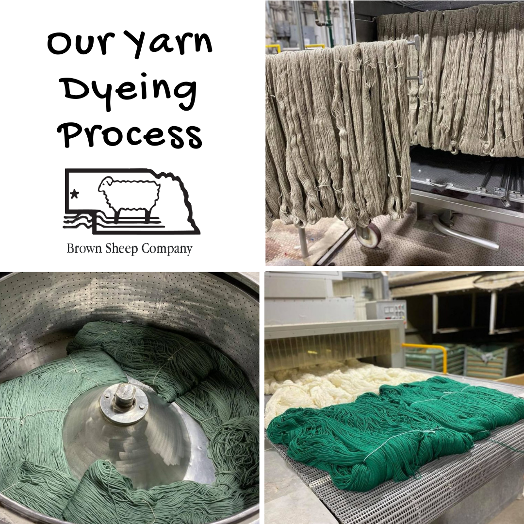 Our Yarn Dyeing Process: Solid Colors - Brown Sheep Company, Inc.