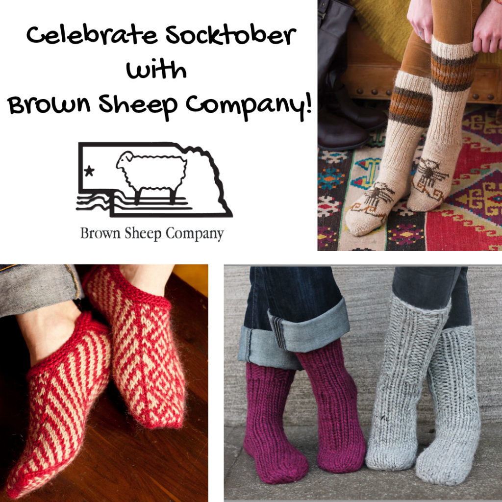 Celebrate Socktober with Brown Sheep