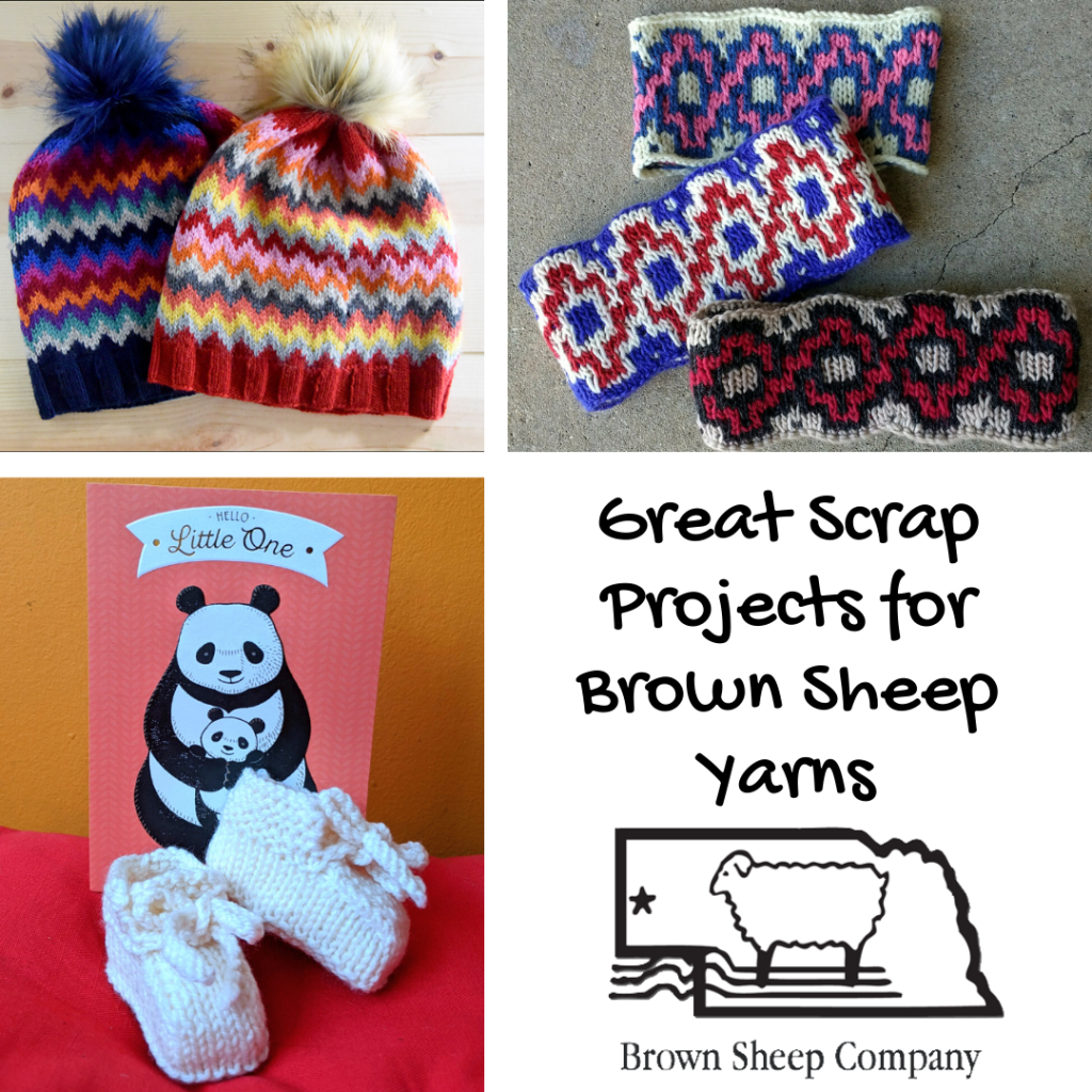 Great Scrap Projects for Brown Sheep Yarns