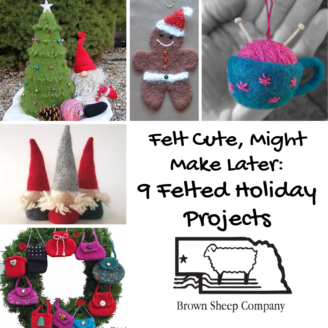 9 Felted Holiday Projects!