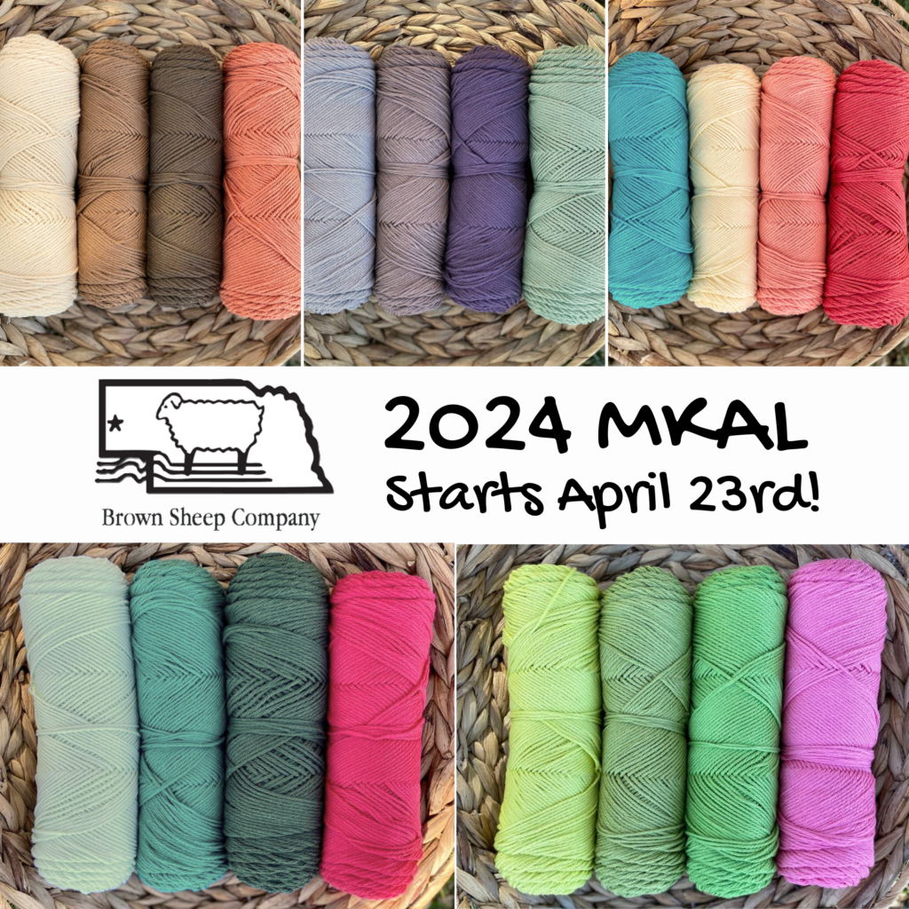 Join the 2024 Mystery Knit Along in Cotton Fleece!