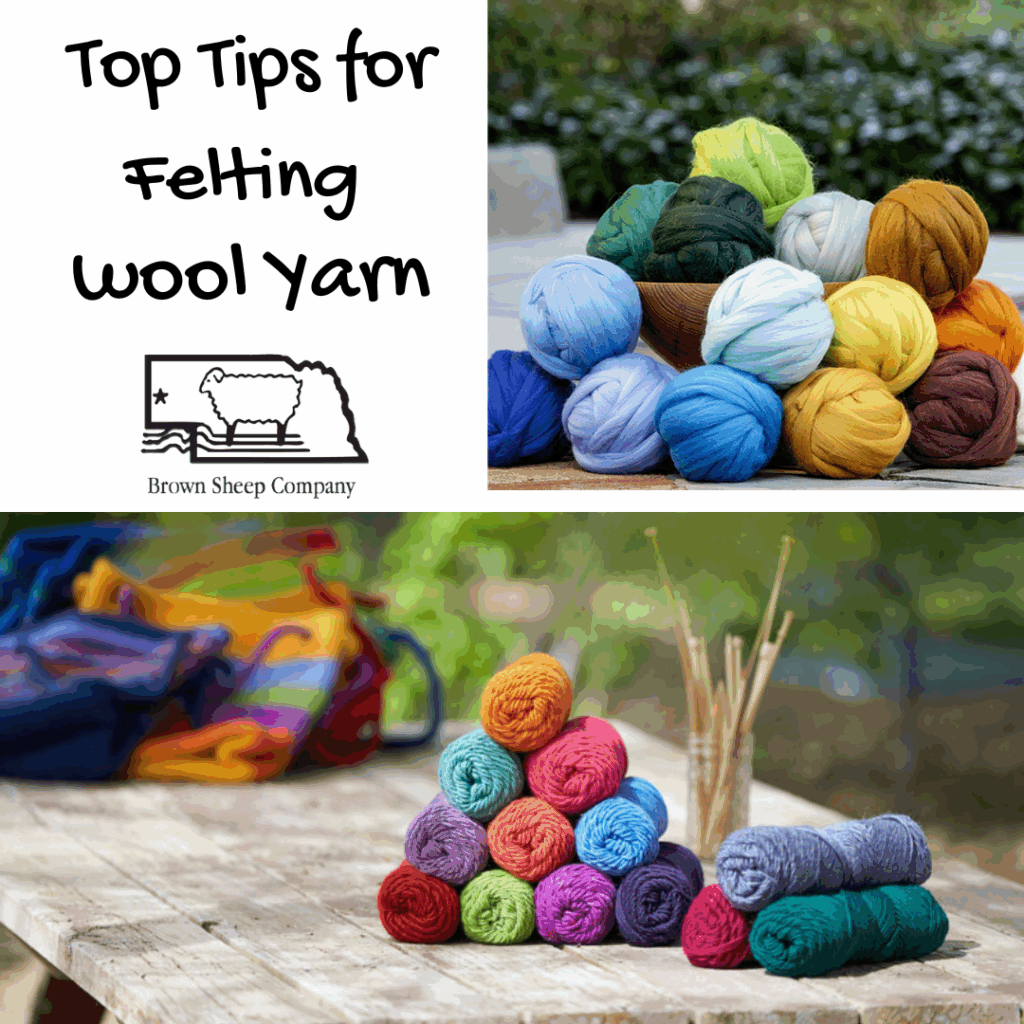 Top Tips for Felting Wool Yarn
