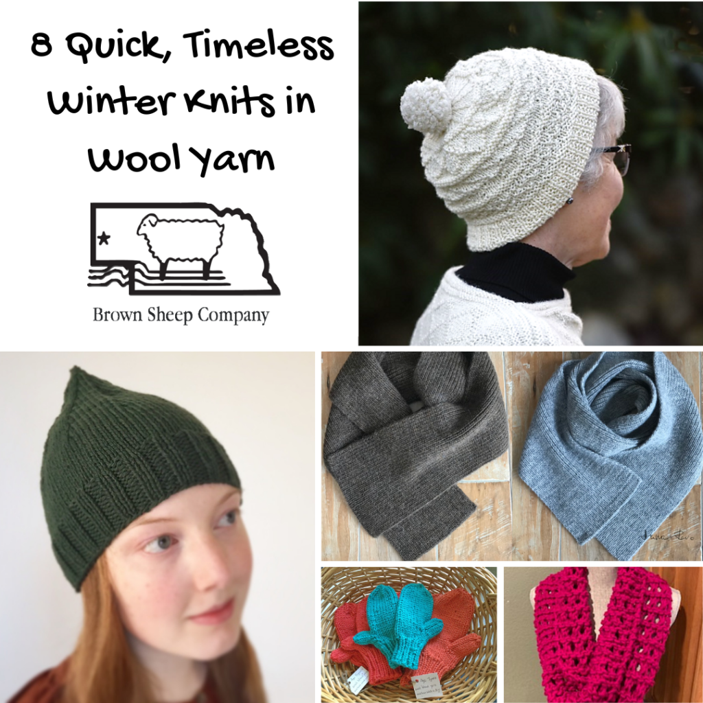8 Quick, Timeless Winter Knits in American Wool Yarn