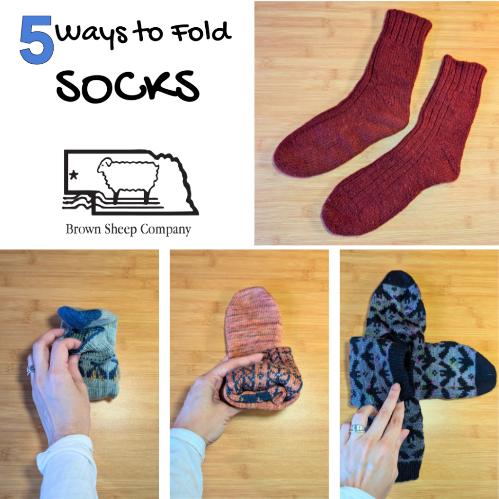 5 Ways to Fold Knit Socks